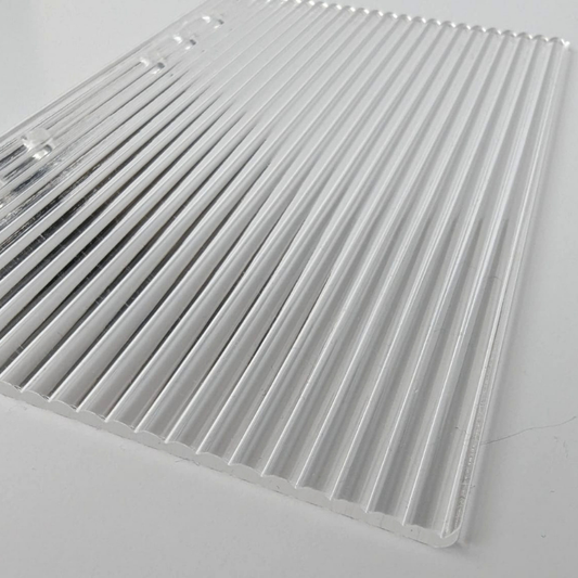 A5 Fluted Acrylic Dashboard